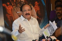 Venkaiah Naidu Watches Ghazi Movie at Prasad Labs